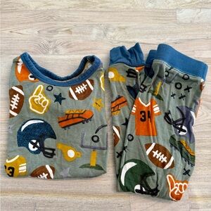 Little Sleepies football pajamas
